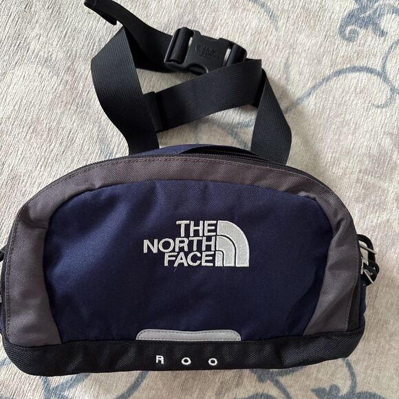 The North Face Roo Canvas Hip Waist Fanny Pack Y2K 90s Festival Travel VeganBoho - Picture 1 of 7